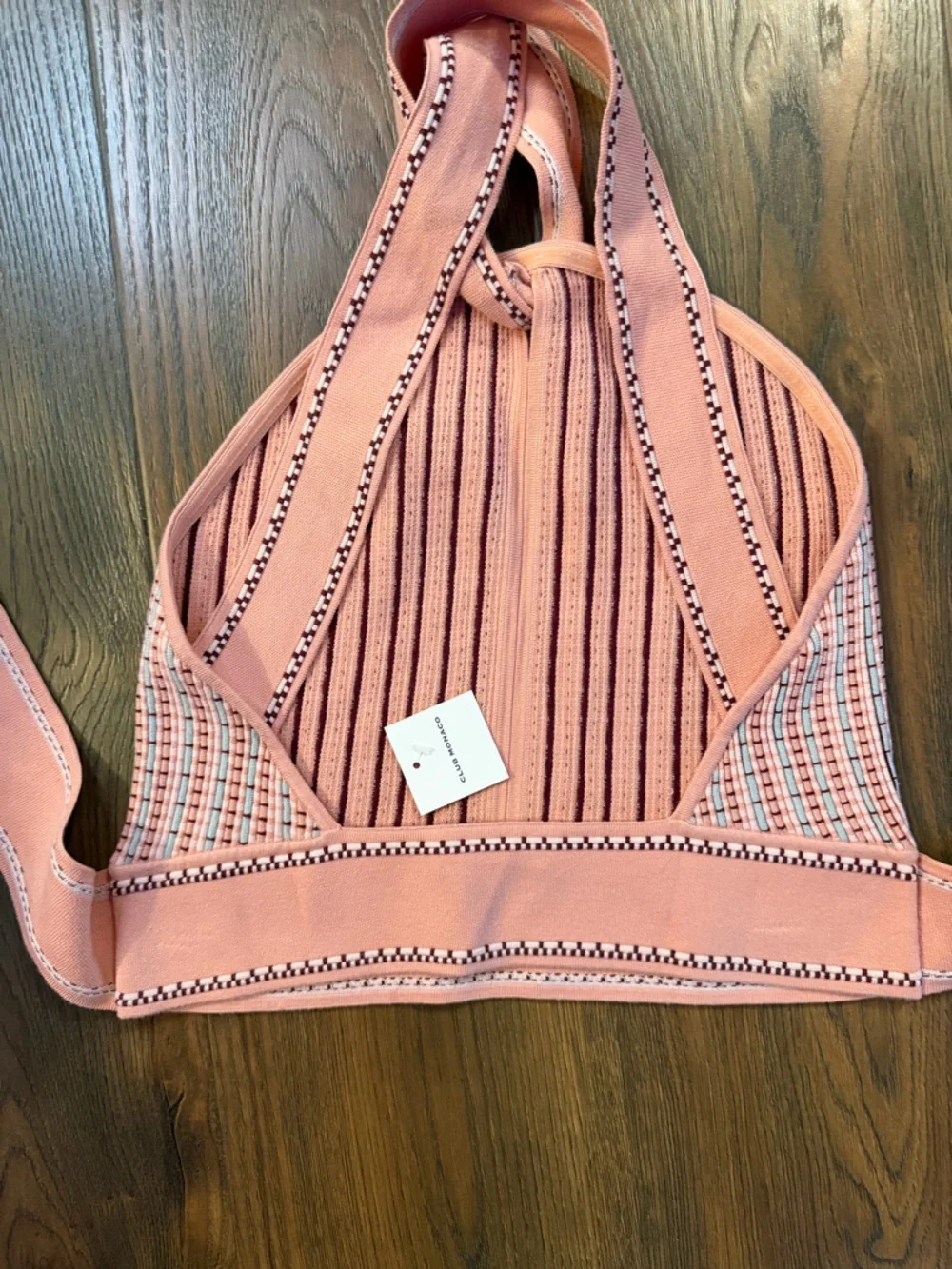 NWT- Club Monaco Raeni Halter Knit Top - Picture 5 of 6